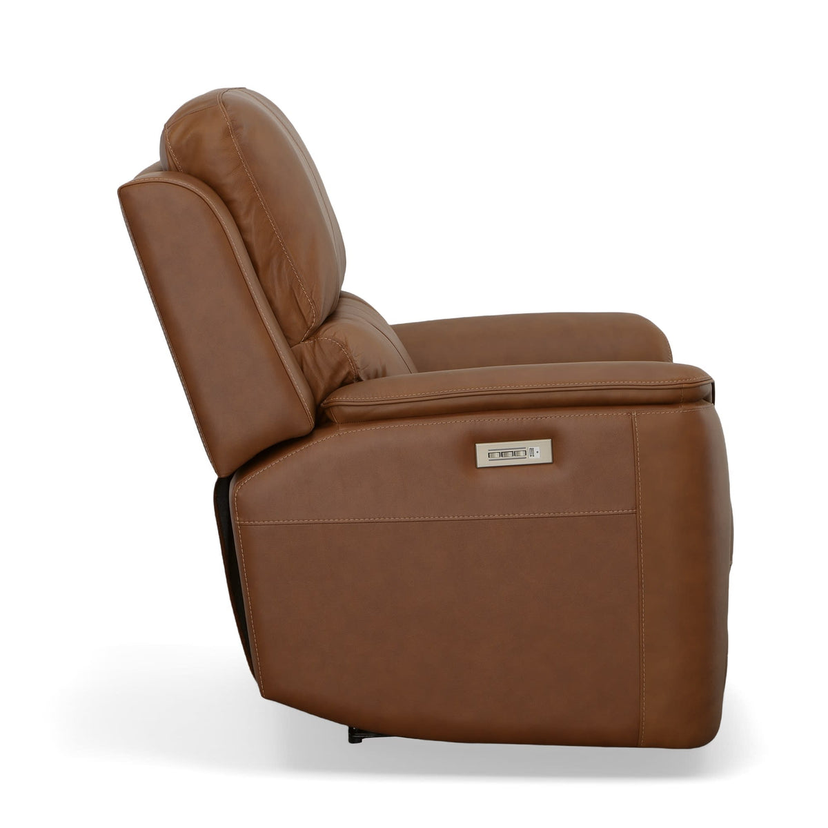 Flexsteel Henry Power Recliner with Power Headrest & Lumbar