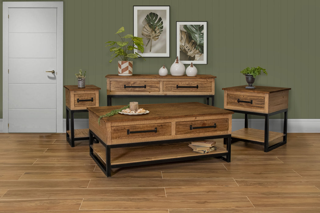 Olivo - Sofa Table - Natural Brown