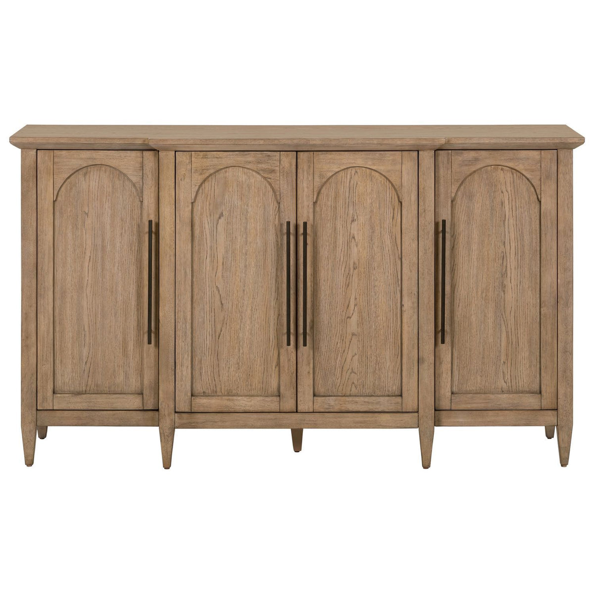 Pavilion - 4 Door Accent Cabinet - Natural