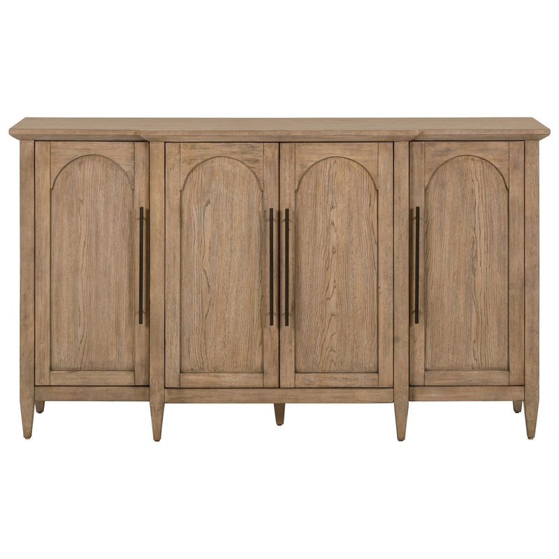 Pavilion - 4 Door Accent Cabinet - Natural