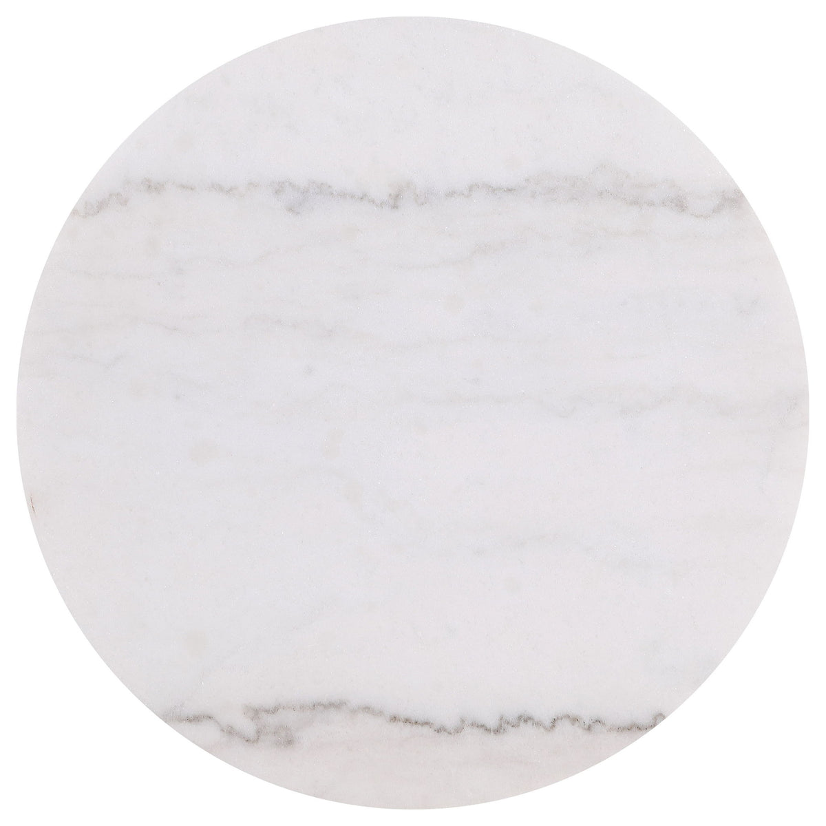Jason 3-piece Round White Marble Coffee Table Set Greige