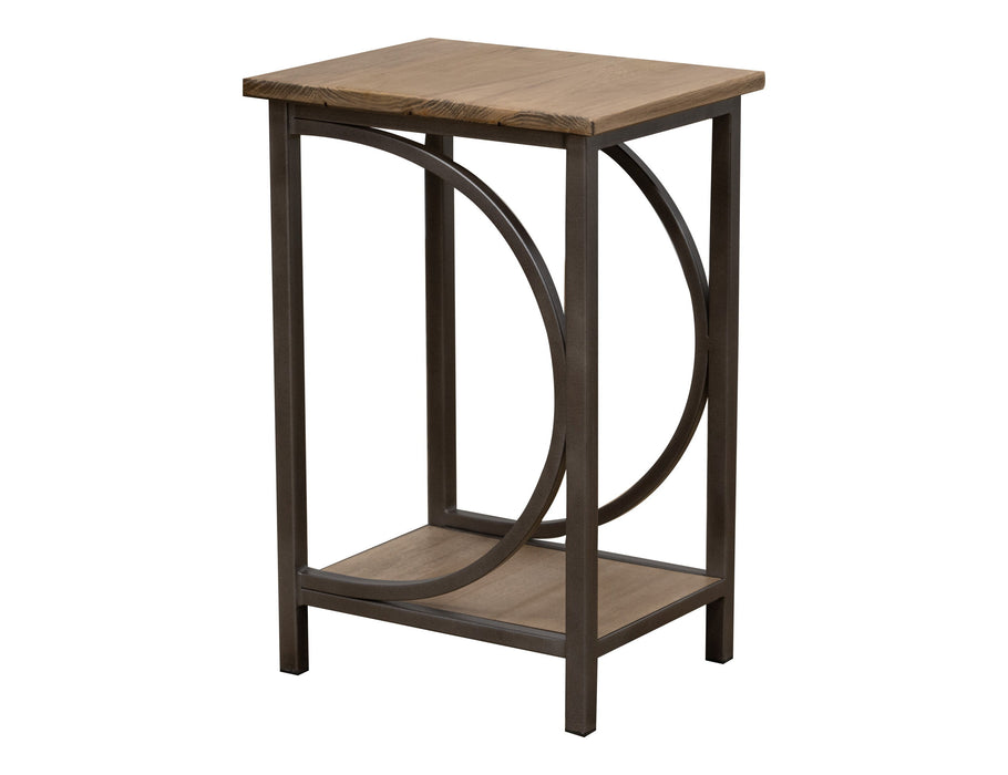 Zandria - Chairside Table - Peanut