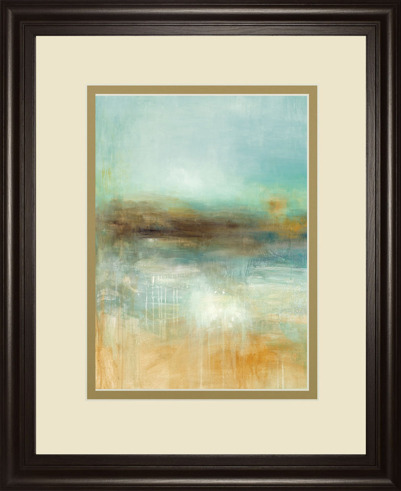 Let The Summer Sun Shine By Pasion - Framed Print Wall Art - Beige