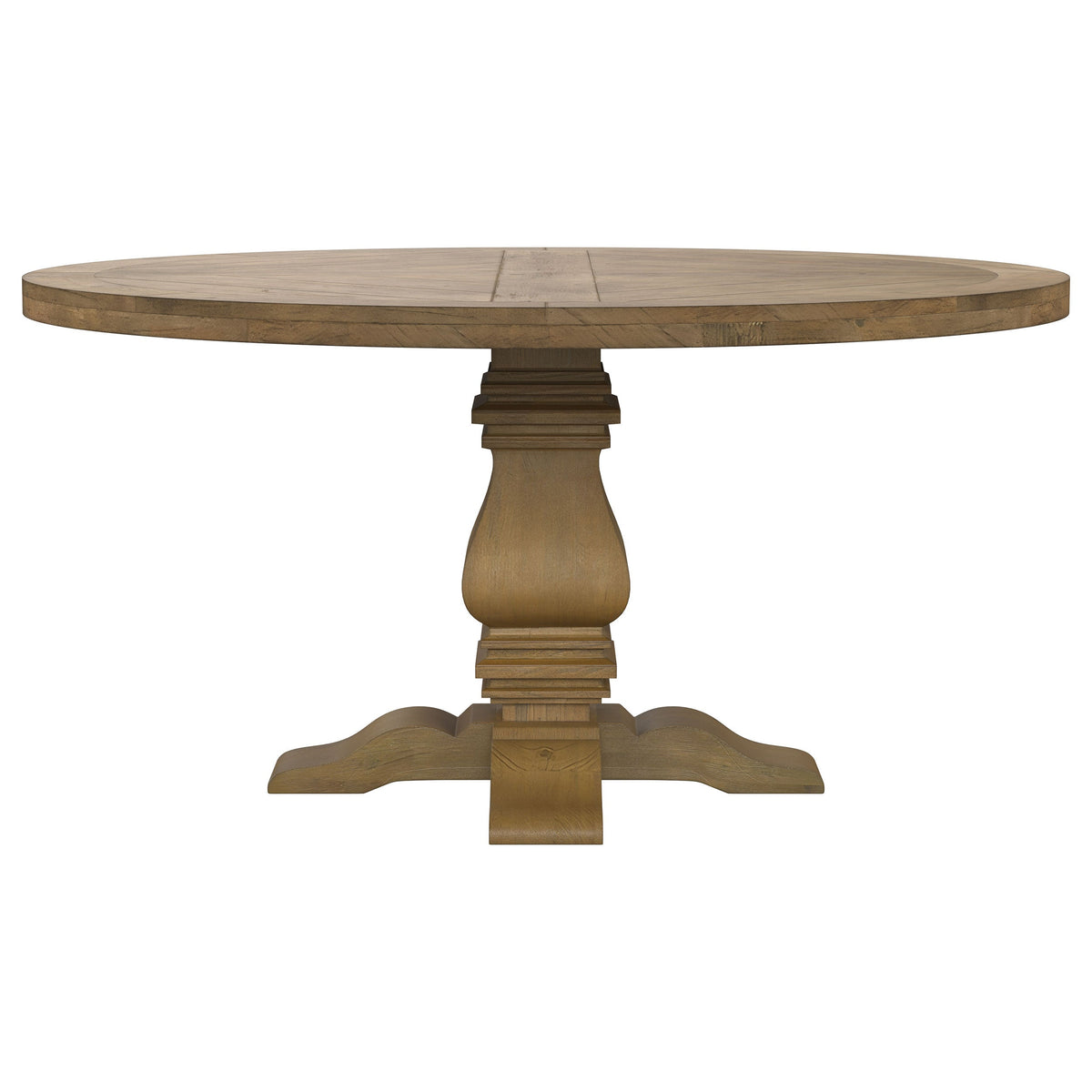 Florence Round Dining Table Set Rustic Honey