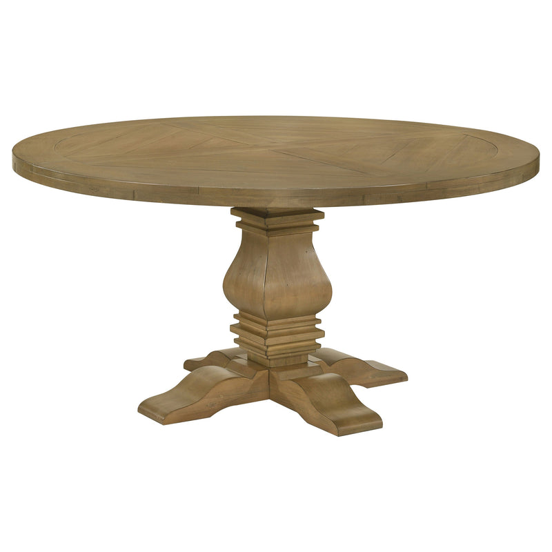 Florence Round 60-inch Wood Dining Table