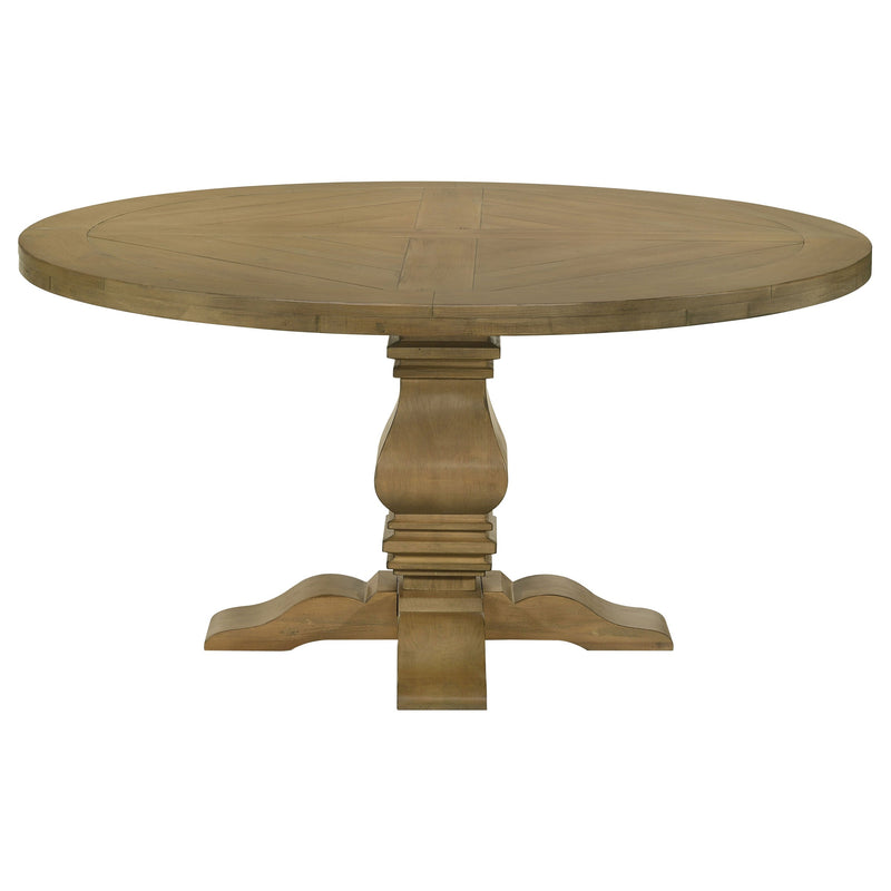 Florence Round 60-inch Wood Dining Table