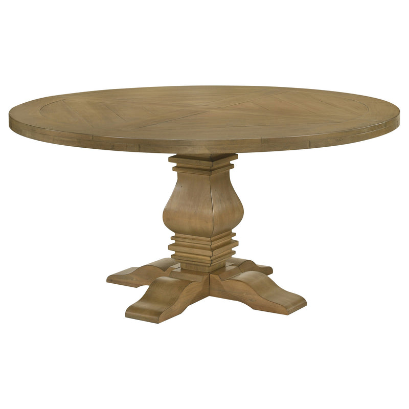 Florence Round 60-inch Wood Dining Table