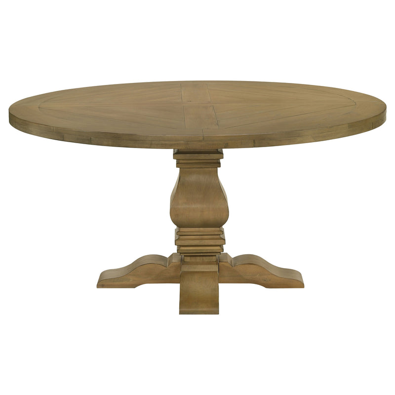 Florence Round 60-inch Wood Dining Table