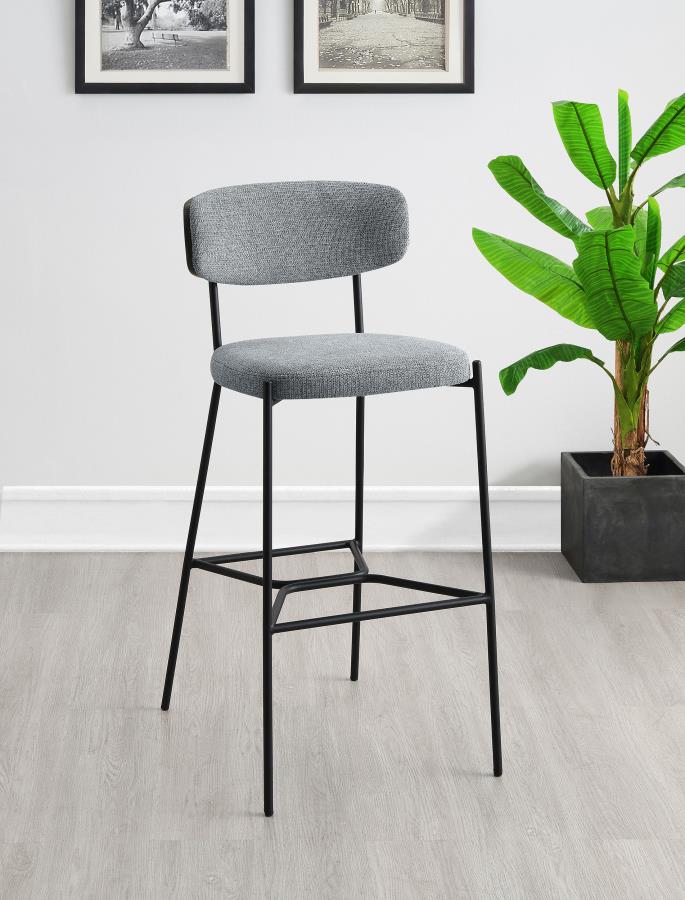Elison Pub Height Bar Stool (Set of 2) Grey