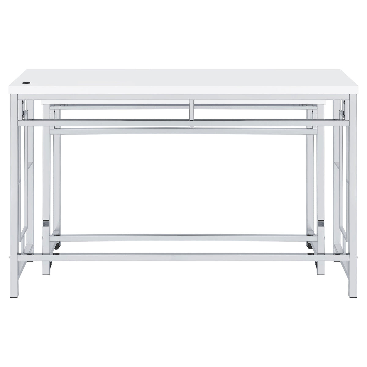 Jackson 4-piece Multipurpose Counter Height Table Set White