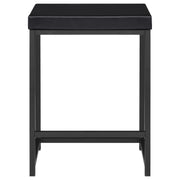 Hawes 4-piece Multipurpose Counter Height Table Set Black