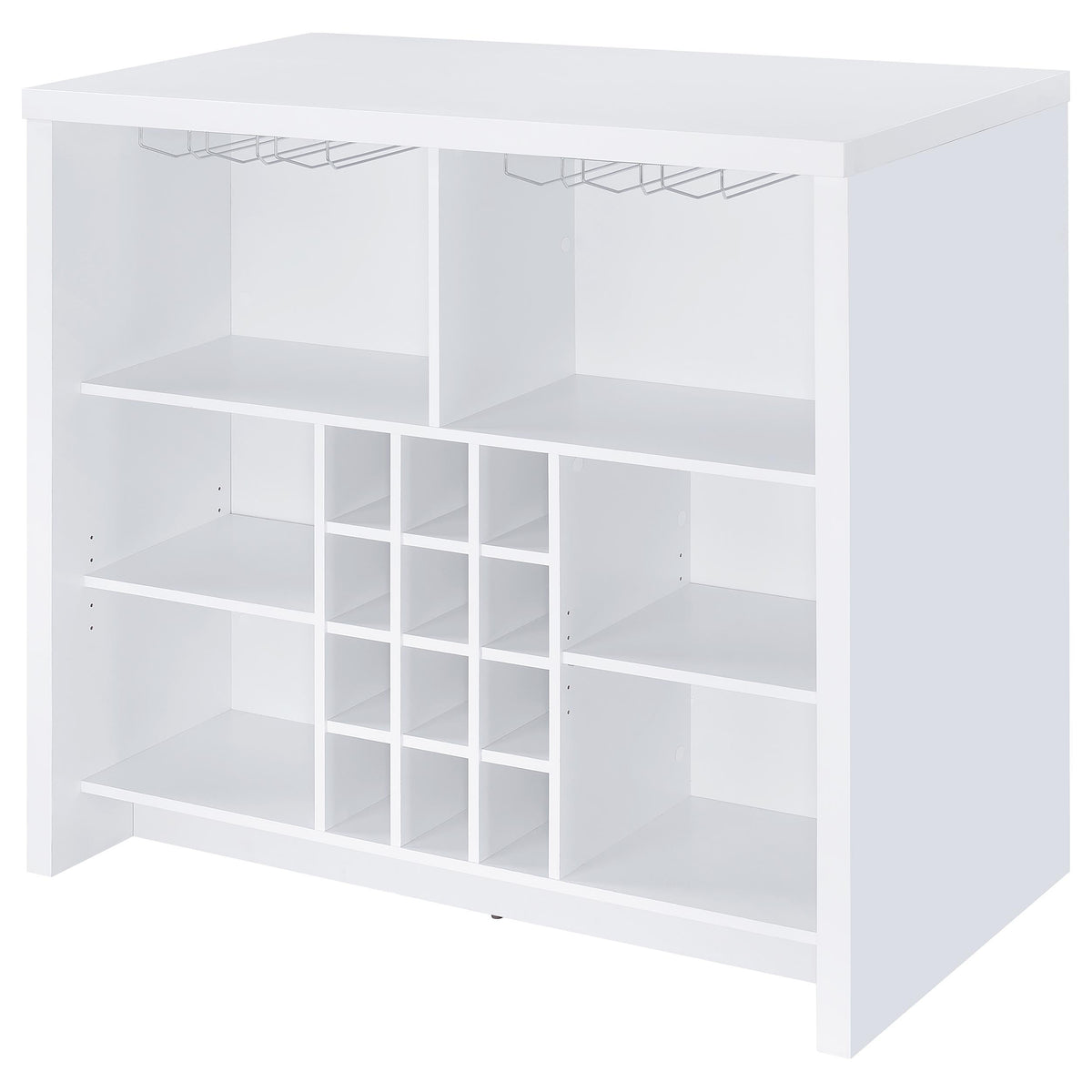 Topanga Engineered Wood Freestanding Home Bar