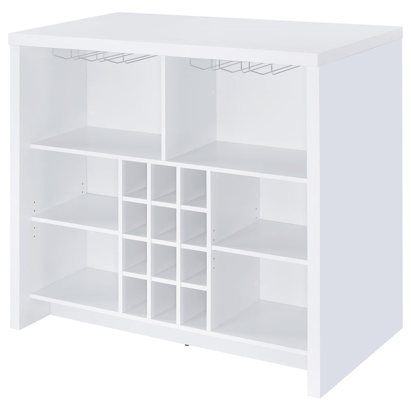 Topanga Engineered Wood Freestanding Home Bar