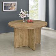 Jamestown Round 47-inch Composite Wood Dining Table Mango Default Title