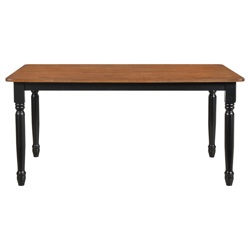 Hollyoak Rectangular Dining Set Walnut