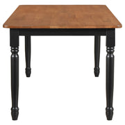 Hollyoak Rectangular Dining Set Walnut