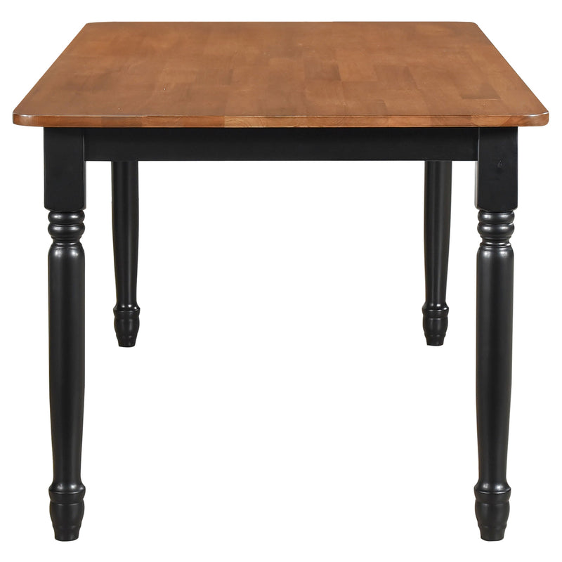 Hollyoak Rectangular Dining Set Walnut