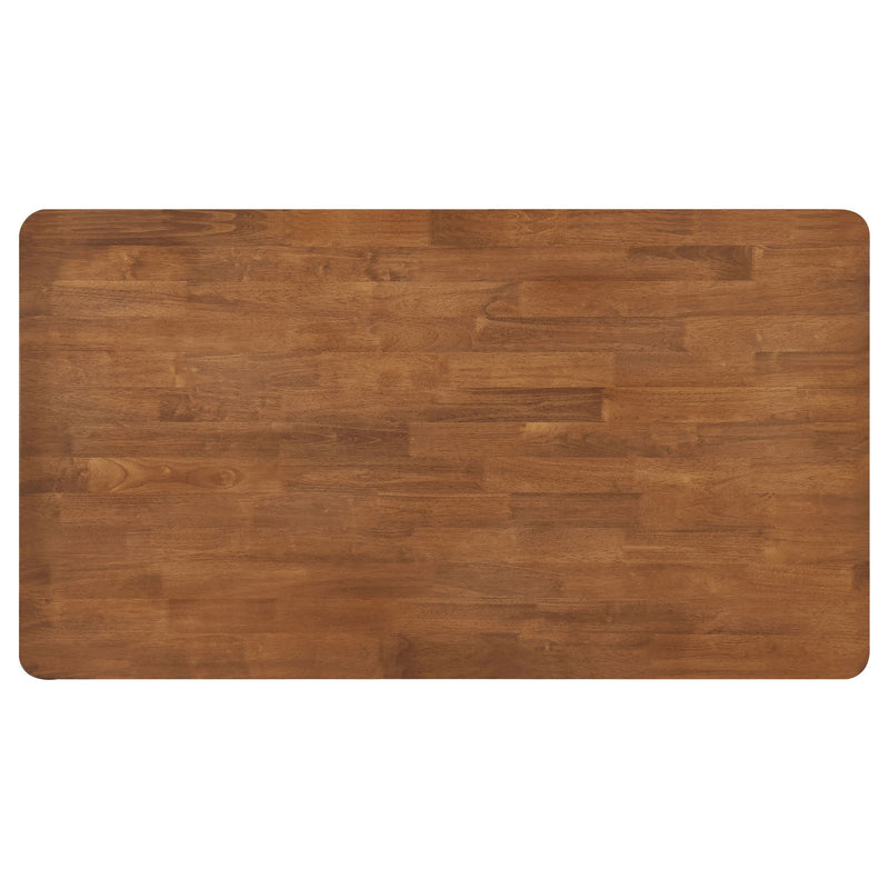 Hollyoak Rectangular Dining Set Walnut