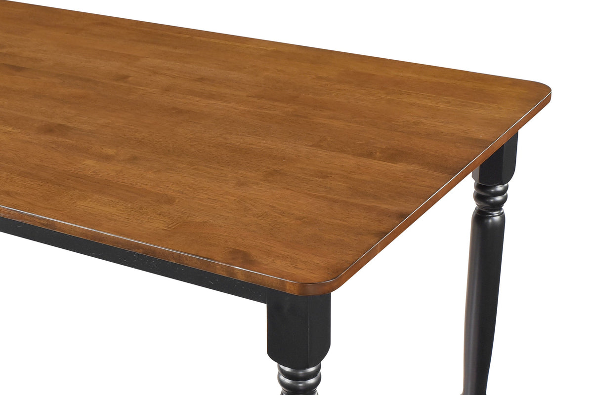 Hollyoak Rectangular Dining Set Walnut