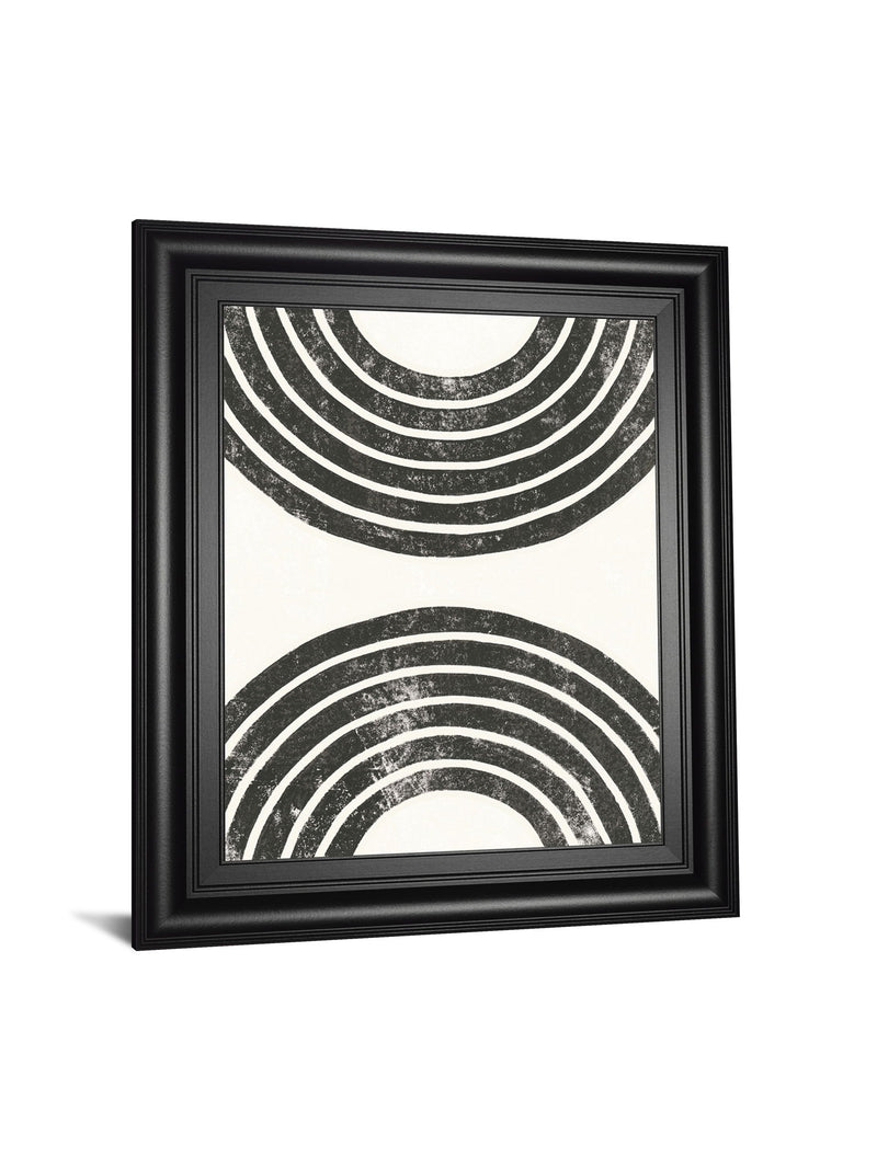 Over The Rainbow BW I By Moira Hershey - Framed Print Wall Art - Black