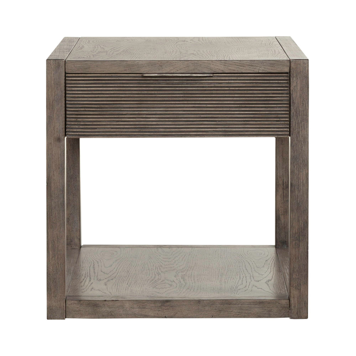 Bartlett Field - End Table - Dusty Taupe