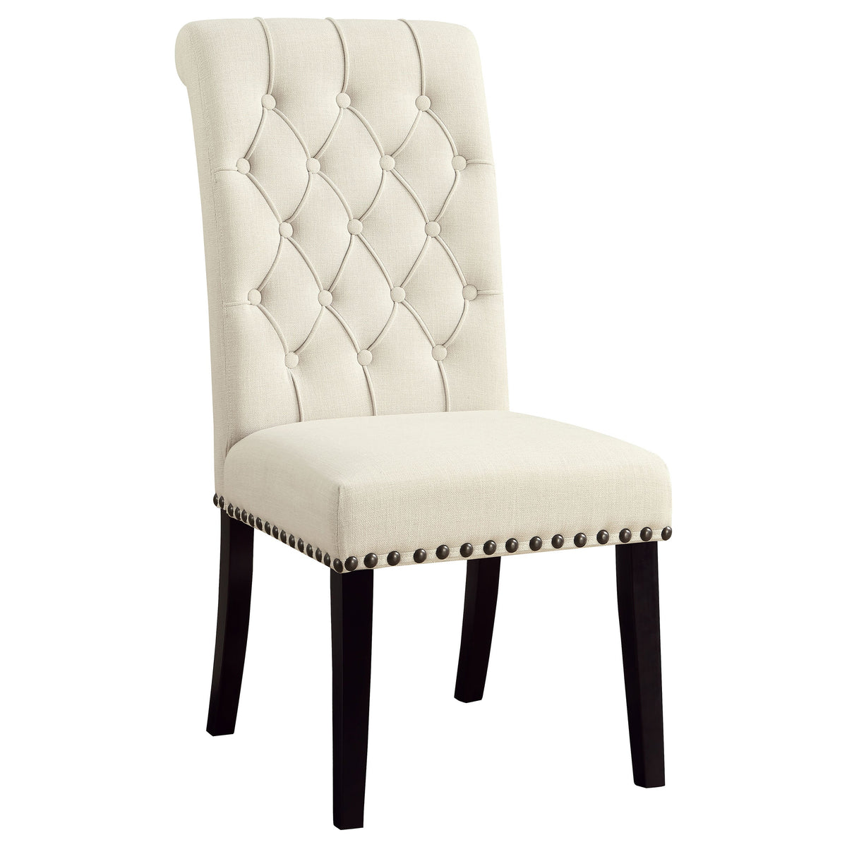 Alana Fabric Upholstered Dining Side Chair (Set of 2)