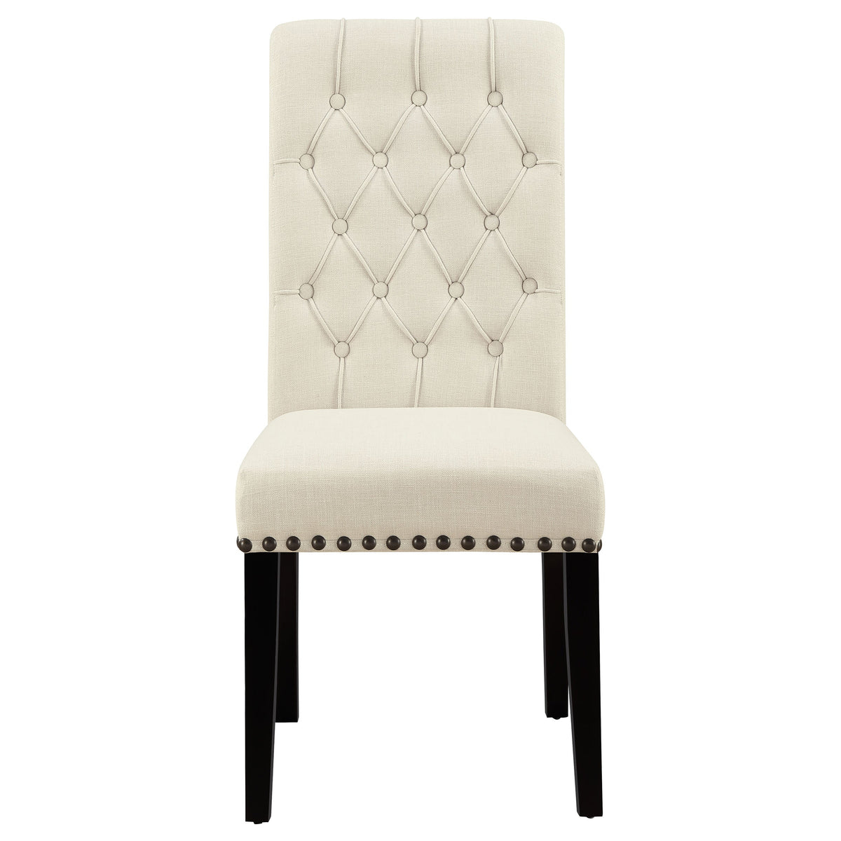 Alana Fabric Upholstered Dining Side Chair (Set of 2)