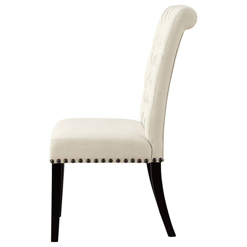 Alana Fabric Upholstered Dining Side Chair (Set of 2)
