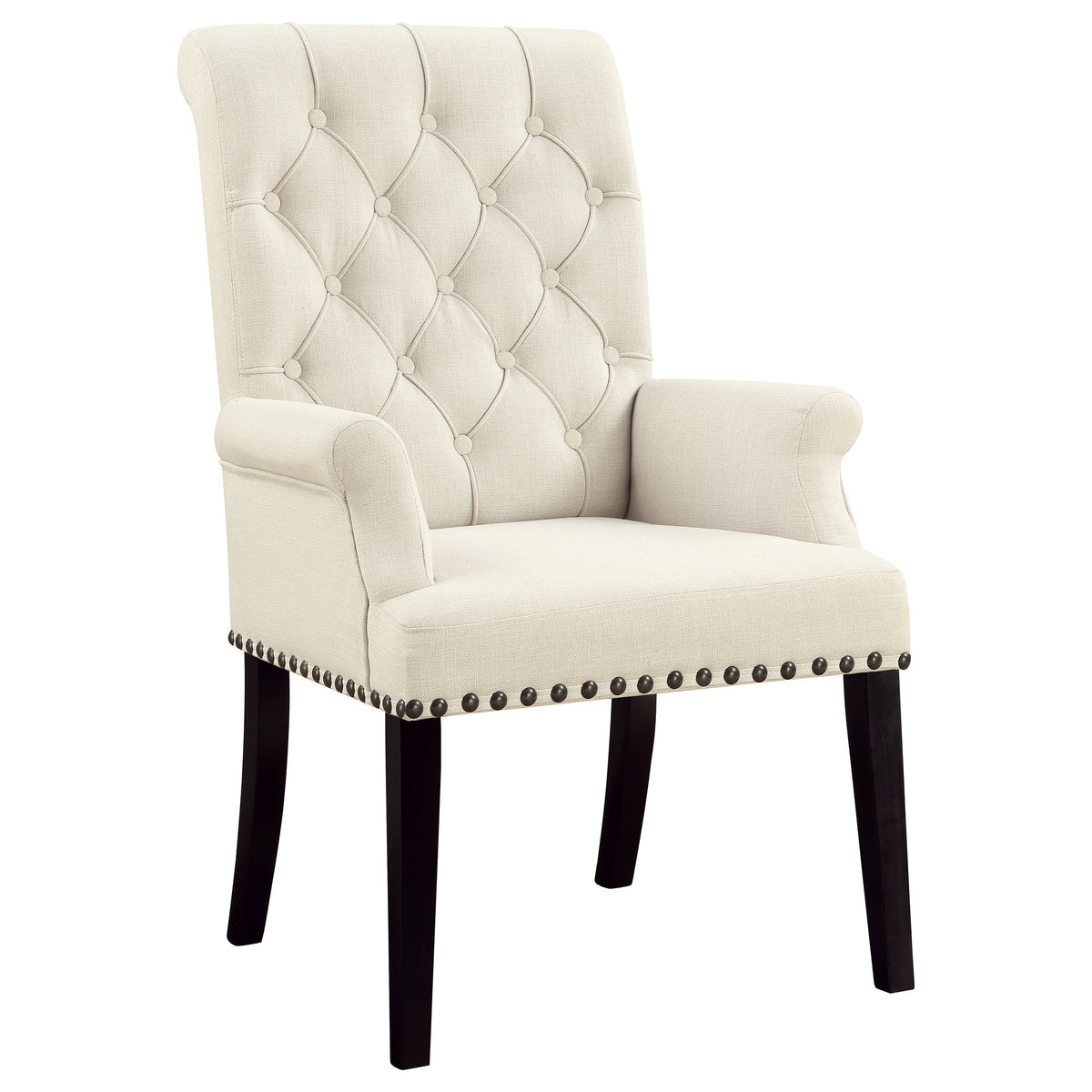 Alana Fabric Upholstered Dining Arm Chair