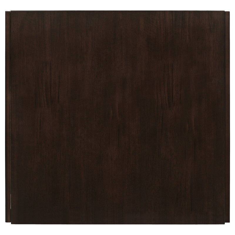 Kelso 3-piece Drop Leaf Dining Table Set Cappuccino and Tan