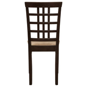 Kelso 3-piece Drop Leaf Dining Table Set Cappuccino and Tan