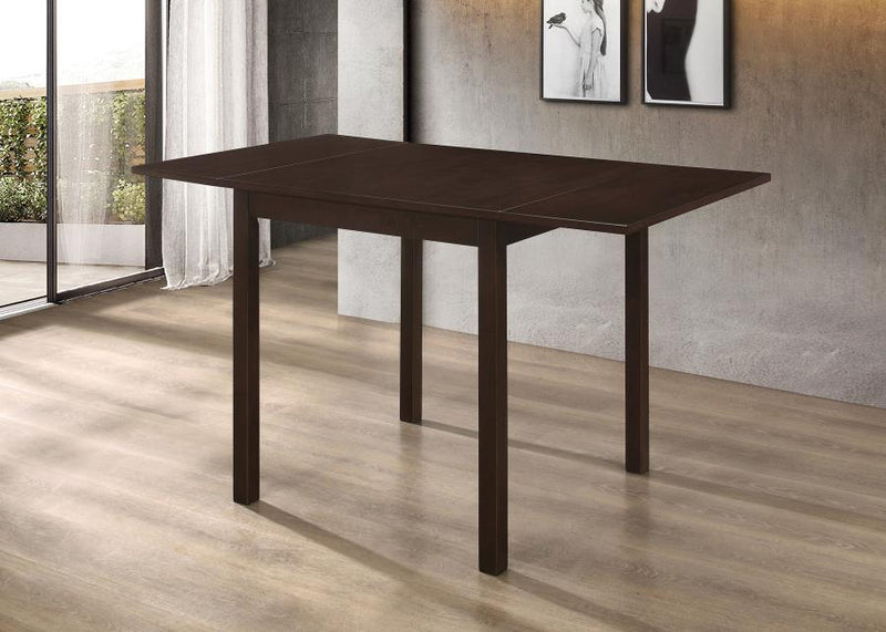 Kelso Rectangular 52-inch Extension Dining Table Cappuccino Default Title