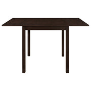 Kelso Rectangular 52-inch Extension Dining Table Cappuccino