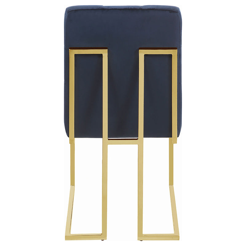 Cisco Velvet Upholstered Dining Side Chair (Set of 2)