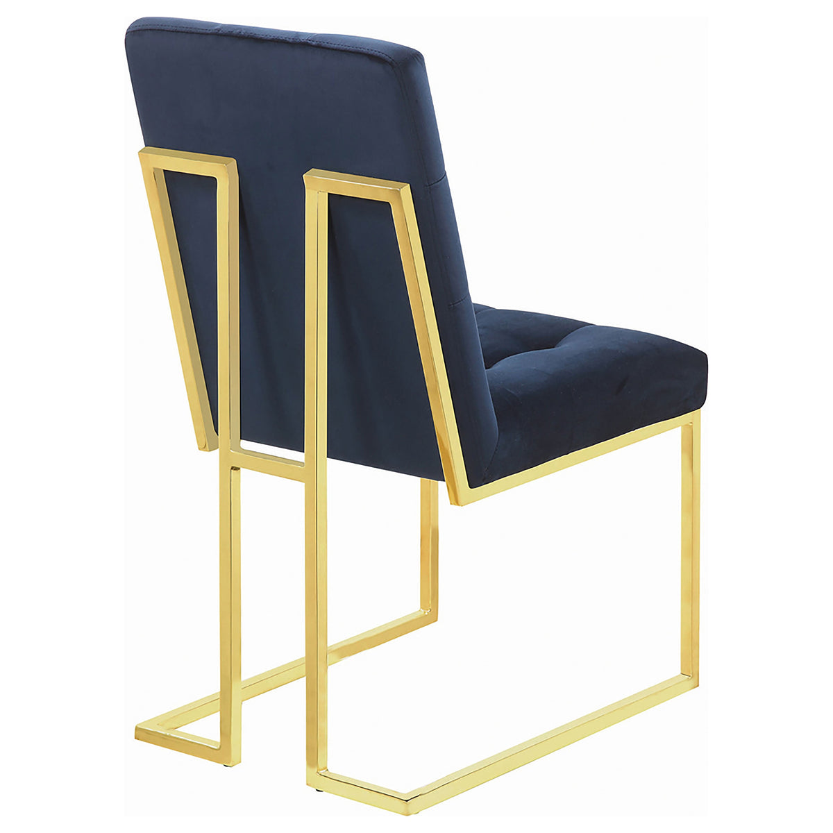 Cisco Velvet Upholstered Dining Side Chair (Set of 2)
