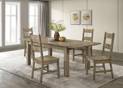 Cardova Extension Table Dining Set Vineyard Oak 5-piece