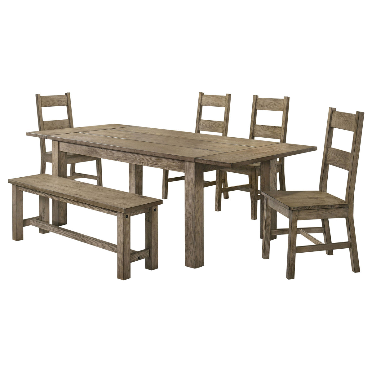 Cardova Extension Table Dining Set Vineyard Oak
