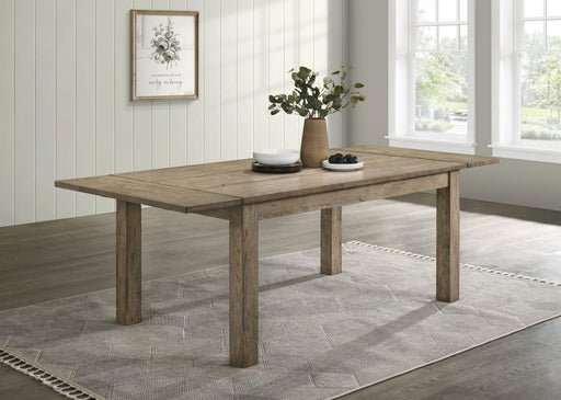 Cardova 87-inch Solid Wood Extension Dining Table Vineyard Oak Default Title