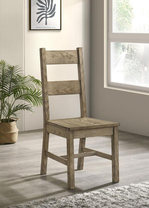 Cardova Solid Wood Dining Side Chair Vineyard Oak (Set of 2) Default Title