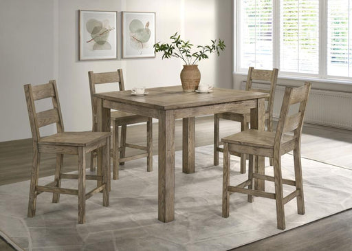 Cardova 5-piece Counter Height Dining Table Set Vineyard Oak Default Title