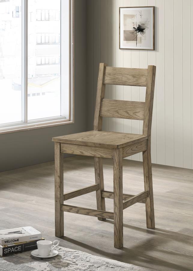 Cardova Counter Height Dining Chair Vineyard Oak (Set of 2) Default Title