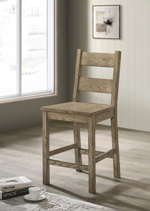 Cardova Counter Height Dining Chair Vineyard Oak (Set of 2) Default Title