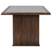 Sherwood Rectangular Dining Table Set Brown