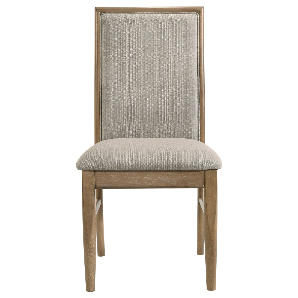 Adina Extension Dining Set Distressed Light Brown