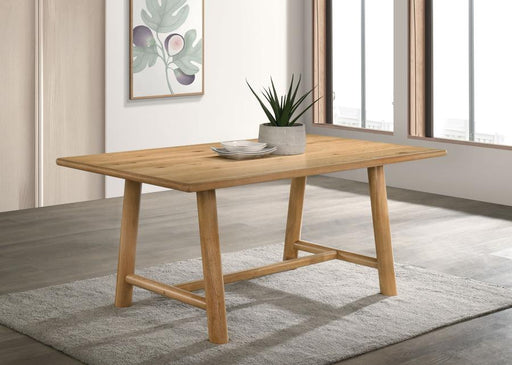 Duncan 71-inch Rectangular Wood Dining Room Table Washed Oak Default Title