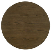 Ottowa Round Wood Dining Room Table Set Brown