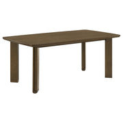 Ottowa Round Wood Dining Room Table Set Brown