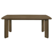 Ottowa Round Wood Dining Room Table Set Brown