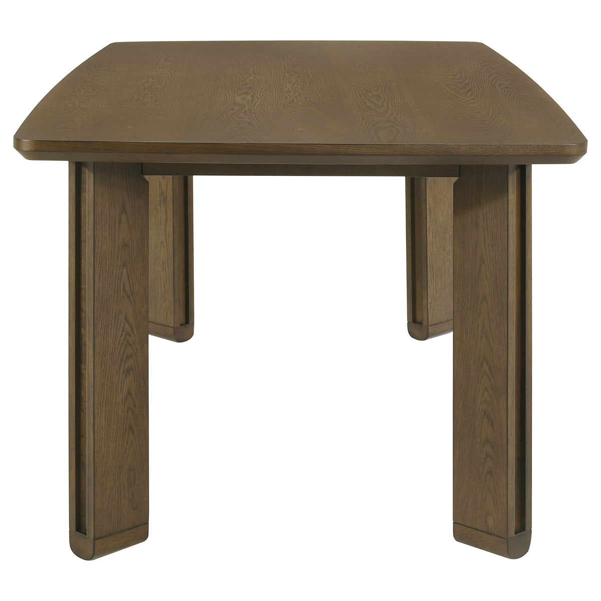 Ottowa Round Wood Dining Room Table Set Brown