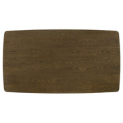 Ottowa Round Wood Dining Room Table Set Brown